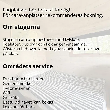 Sandvik Gaesthamn & 캠프장 Kökar